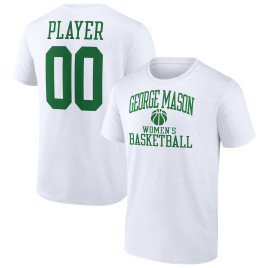 Women's George Mason Patriots Customize NIL Gameday Tradition White College Basketball T-Shirt