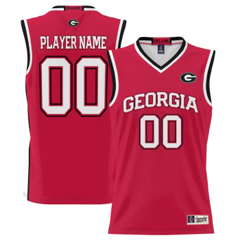 Men's - Georgia Bulldogs ProSphere NIL Customize Red College Basketball Jersey