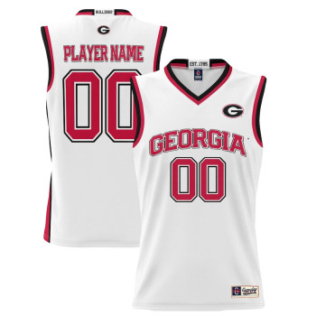 Women's Georgia Bulldogs ProSphere NIL Customize White College Basketball Jersey