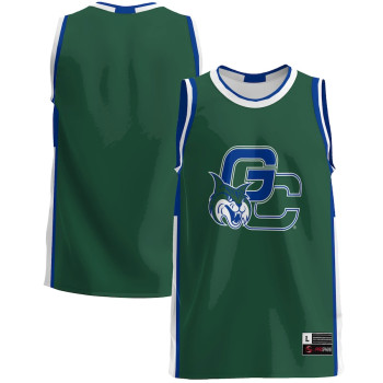 Men's - Georgia College Bobcats Green College Basketball Jersey