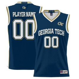Women's Georgia Tech Yellow Jackets ProSphere NIL Customize Navy College Basketball Jersey Women's Georgia Tech Yellow Jackets ProSphere NIL Customize Navy College Basketball Jersey