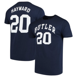Men's - Gordon Hayward Butler Bulldogs Original Retro Brand Alumni College Basketball Jersey Navy College Basketball T-Shirt