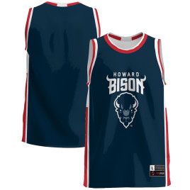 Men's - Howard Bison Navy College Basketball Jersey