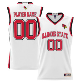 Men's - Illinois State Redbirds ProSphere NIL Customize White College Basketball Jersey