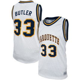 Men's - Jimmy Butler Marquette Golden Eagles Original Retro Brand Alumni White College Basketball Jersey Men's - Jimmy Butler Marquette Golden Eagles Original Retro Brand Alumni White College Basketball Jersey