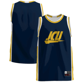 Men's - John Carroll University Blue Streaks Navy College Basketball Jersey