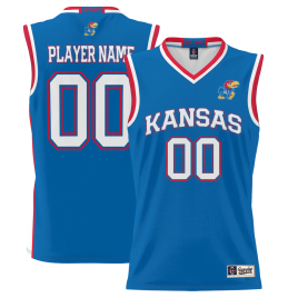 Men's - Kansas Jayhawks ProSphere NIL Customize Royal College Basketball Jersey