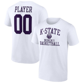 Women's Kansas State Wildcats Customize NIL Gameday Tradition White College Basketball T-Shirt