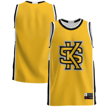 Men's - Kennesaw State Owls Gold College Basketball Jersey