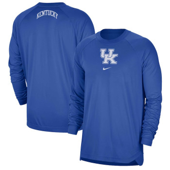 Men's - Kentucky Wildcats Nike Spotlight Performance Raglan Royal College Basketball T-Shirt