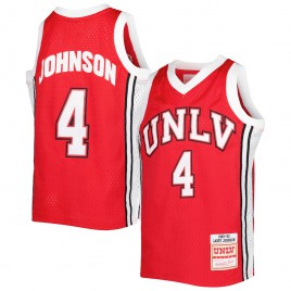 Youth Larry Johnson UNLV Rebels Mitchell & Ness Swingman Replica Scarlet College Basketball Jersey