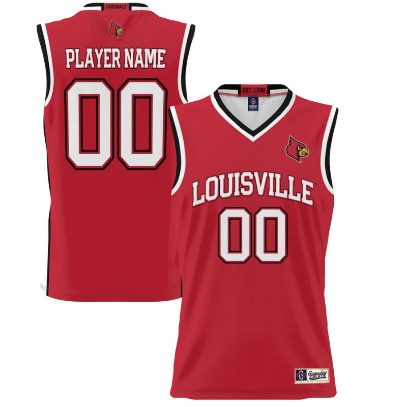 Women's Louisville Cardinals ProSphere NIL Customize Red College Basketball Jersey Women's Louisville Cardinals ProSphere NIL Customize Red College Basketball Jersey