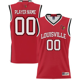 Men's - Louisville Cardinals ProSphere NIL Customize Red College Basketball Jersey