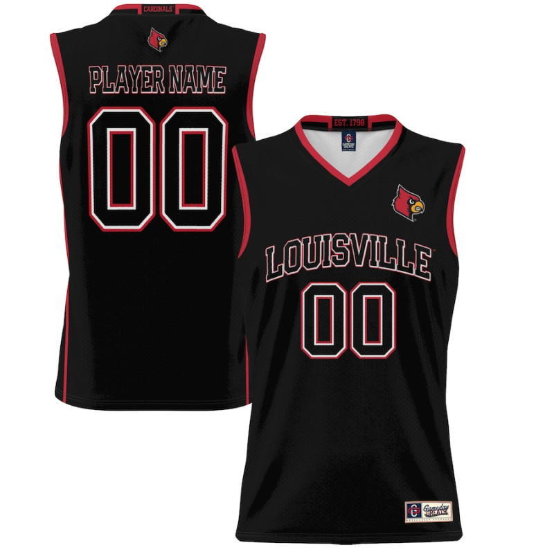 Women's Louisville Cardinals ProSphere NIL Customize Black College Basketball Jersey Women's Louisville Cardinals ProSphere NIL Customize Black College Basketball Jersey
