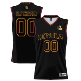 Women's Loyola Chicago Ramblers ProSphere NIL Customize Black College Basketball Jersey