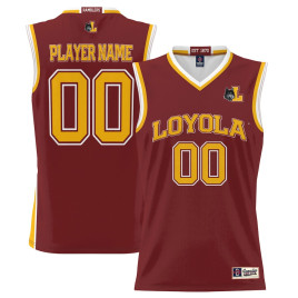 Men's - Loyola Chicago Ramblers ProSphere NIL Customize Maroon College Basketball Jersey