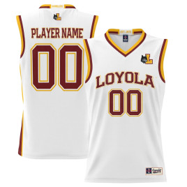 Men's - Loyola Chicago Ramblers ProSphere NIL Customize White College Basketball Jersey