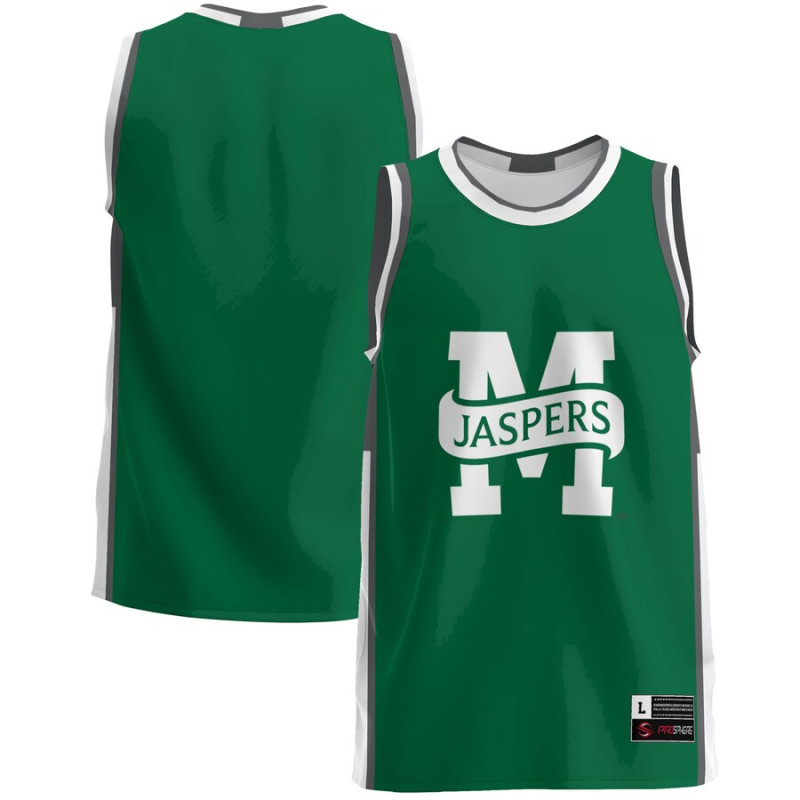 Men's - Manhattan Jaspers Green College Basketball Jersey Men's - Manhattan Jaspers Green College Basketball Jersey