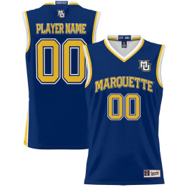 Women's Marquette Golden Eagles ProSphere NIL Customize Navy College Basketball Jersey