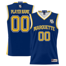 Men's - Marquette Golden Eagles ProSphere NIL Customize Blue College Basketball Jersey Men's - Marquette Golden Eagles ProSphere NIL Customize Blue College Basketball Jersey