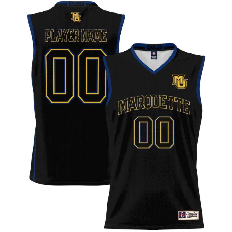 Women's Marquette Golden Eagles ProSphere NIL Customize Black College Basketball Jersey Women's Marquette Golden Eagles ProSphere NIL Customize Black College Basketball Jersey