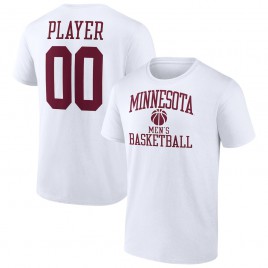 Men's - Minnesota Golden Gophers Customize NIL Gameday Tradition White College Basketball T-Shirt
