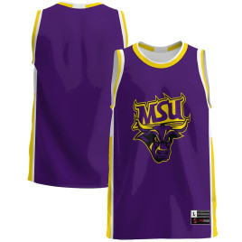 Men's - Minnesota State Mavericks Purple College Basketball Jersey Men's - Minnesota State Mavericks Purple College Basketball Jersey