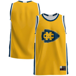 Men's - Mississippi College Choctaws Gold College Basketball Jersey Men's - Mississippi College Choctaws Gold College Basketball Jersey