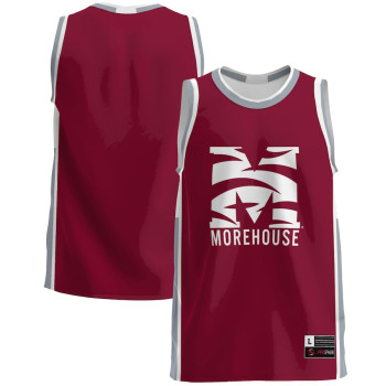 Men's - Morehouse Maroon Tigers Maroon College Basketball Jersey