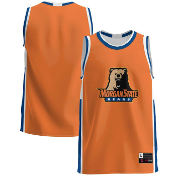 Men's - Morgan State Bears Orange College Basketball Jersey