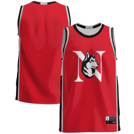 Men's - Northeastern Huskies Red College Basketball Jersey