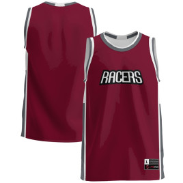 Men's - Northwestern Ohio Racers Burgundy College Basketball Jersey