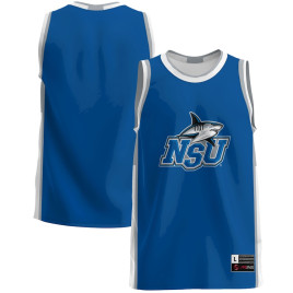 Men's - Nova Southeastern Sharks Blue College Basketball Jersey