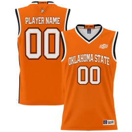 Men's - Oklahoma State Cowboys ProSphere NIL Customize Orange College Basketball Jersey