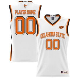 Men's - Oklahoma State Cowboys ProSphere NIL Customize White College Basketball Jersey
