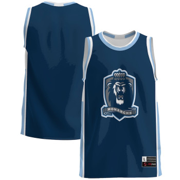 Men's - Old Dominion Monarchs Blue College Basketball Jersey