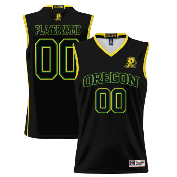 Youth Oregon Ducks ProSphere NIL Customize Black College Basketball Jersey