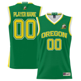 Men's - Oregon Ducks ProSphere NIL Customize Green College Basketball Jersey