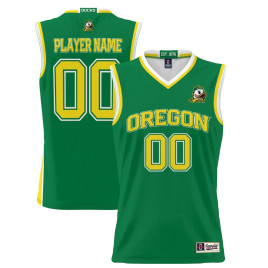 Women's Oregon Ducks ProSphere NIL Customize Green College Basketball Jersey