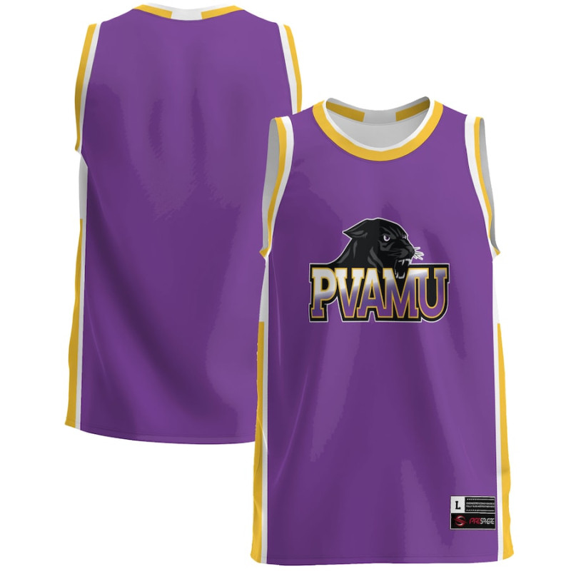 Men's - Prairie View A&M Panthers Purple College Basketball Jersey Men's - Prairie View A&M Panthers Purple College Basketball Jersey