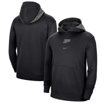 Men's - Purdue Boilermakers Nike Team Spotlight Performance Pullover Black College Basketball Hoodie