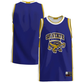 Men's - San Francisco State Gators Purple College Basketball Jersey