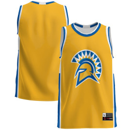 Men's - San Jose State Spartans Gold College Basketball Jersey