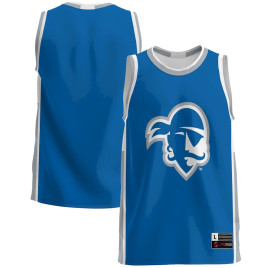 Men's - Seton Hall Pirates Blue College Basketball Jersey