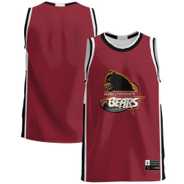 Men's - Shaw Bears Garnet College Basketball Jersey