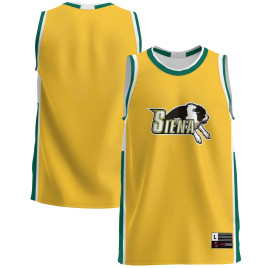 Men's - Siena Saints Gold College Basketball Jersey Men's - Siena Saints Gold College Basketball Jersey