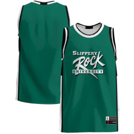 Men's - Slippery Rock Pride Green College Basketball Jersey Men's - Slippery Rock Pride Green College Basketball Jersey