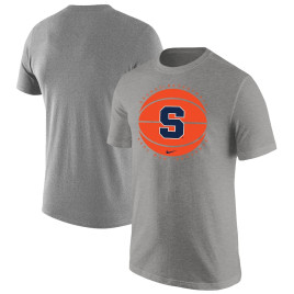 Men's - Syracuse Orange Nike Logo Heather Gray College Basketball T-Shirt Men's - Syracuse Orange Nike Logo Heather Gray College Basketball T-Shirt