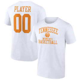 Women's Tennessee Volunteers Customize NIL Gameday Tradition White College Basketball T-Shirt