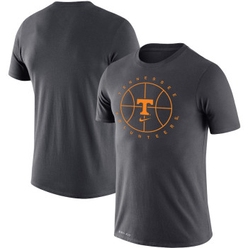 Men's - Tennessee Volunteers Nike Icon Legend Performance Anthracite College Basketball T-Shirt